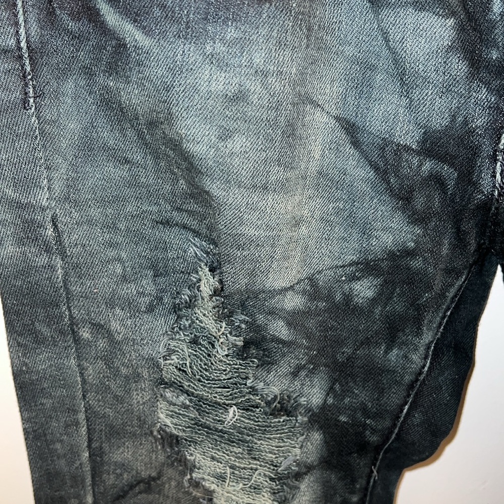 Sold Dark denim ripped jeans - Picture 2 of 6